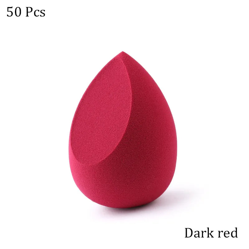 Wholesale Makeup Sponge Marbling Water-drop Shape Foundation Concealer Sponge Mix Powder Cosmetic Puff Make Up Blender