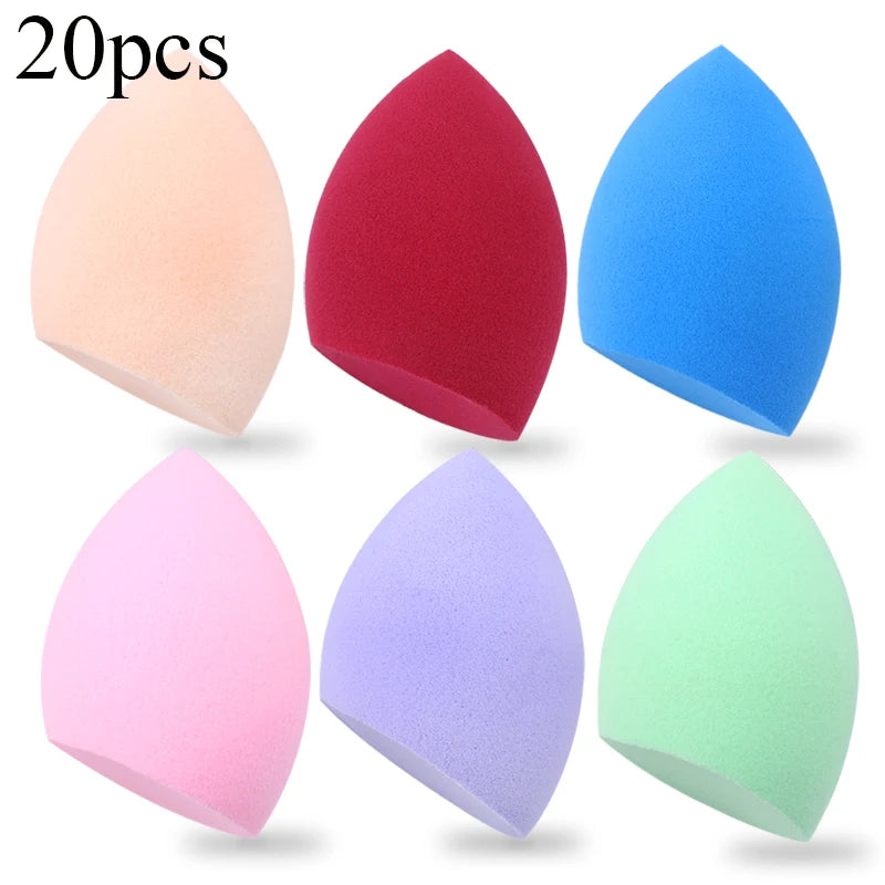 Wholesale Makeup Sponge Marbling Water-drop Shape Foundation Concealer Sponge Mix Powder Cosmetic Puff Make Up Blender