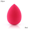 Wholesale Makeup Sponge Marbling Water-drop Shape Foundation Concealer Sponge Mix Powder Cosmetic Puff Make Up Blender