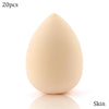 Wholesale Makeup Sponge Marbling Water-drop Shape Foundation Concealer Sponge Mix Powder Cosmetic Puff Make Up Blender