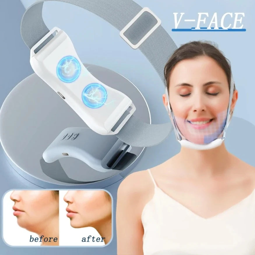 EMS V-Face Beauty Device Intelligent Electric V- Face Shaping Massager