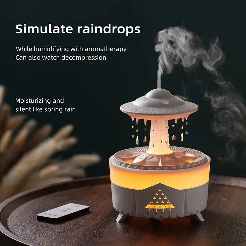 UFO Raindrop Humidifier Water Drop Air Humidifier