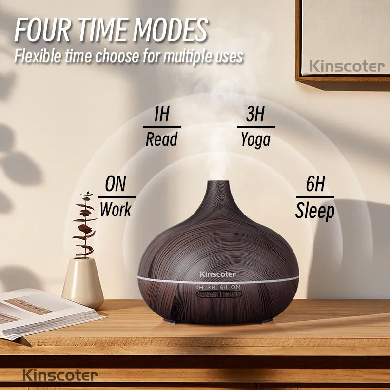 Remote Control Ultrasonic Air Humidifier with 7 Colors Light