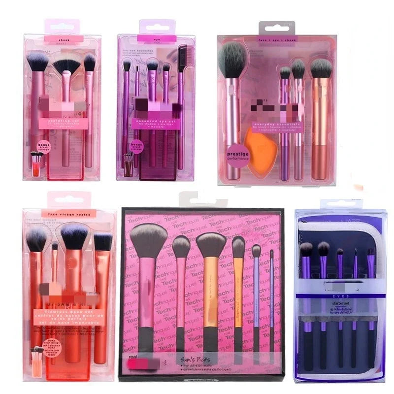 NEW Make Up Brushs Set Powder Loose Box